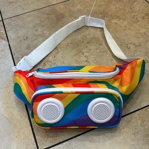 Colorways Rainbow Bluetooth Wireless Speaker Belt Bag